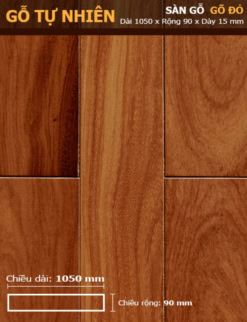 Sàn gỗ Gõ Đỏ GD1050