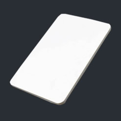 Tấm ốp than tre Casary đơn sắc trắng BF11
