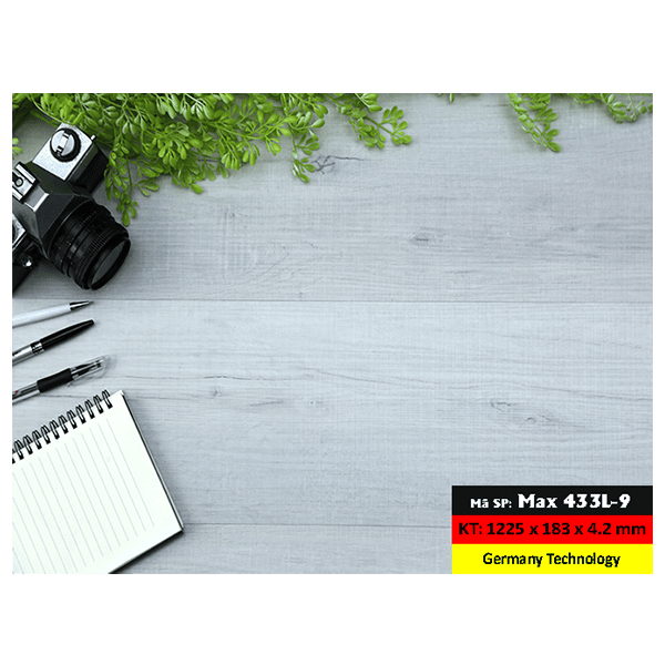 Sàn nhựa hèm khóa Maxfloor MAX-433L-9 tại Đồng Nai