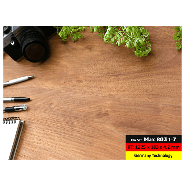 Sàn nhựa hèm khóa Maxfloor MAX-8031-7 tại Đồng Nai