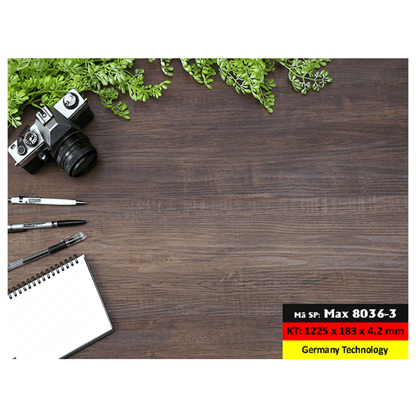 Sàn nhựa hèm khóa Maxfloor MAX-8036-3 tại Đồng Nai